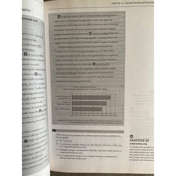 College Board SAT THE OFFICIAL SAT STUDY GUIDE™ Prepare for the SAT‎ with sample - Picture 2 of 6